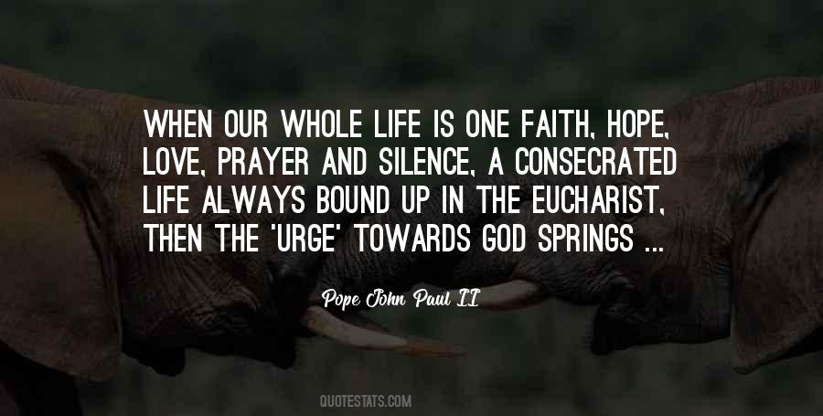 Quotes About Love Pope John Paul Ii #834553