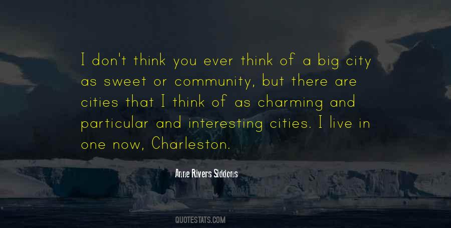Quotes About Charleston #414269