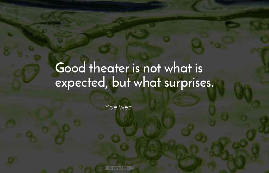 Quotes About Theater #1731795