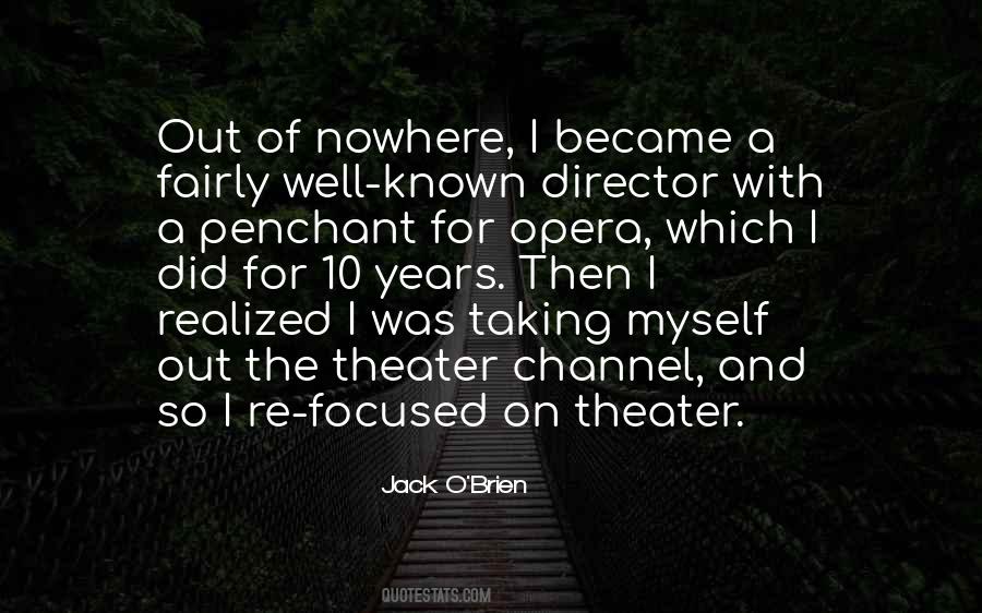 Quotes About Theater #1756191