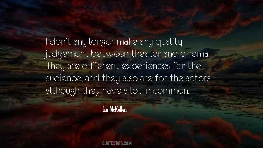 Quotes About Theater #1757581