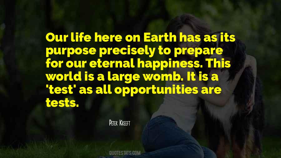 Quotes About Our Purpose On Earth #1450816