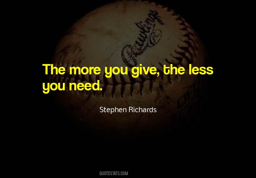 Quotes About Giving To Others #3131