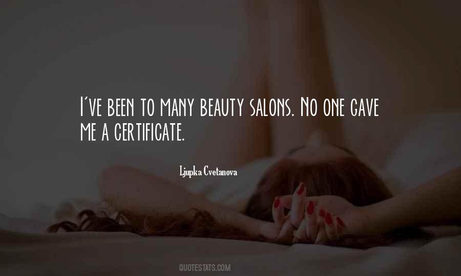 Quotes About Salons #517549
