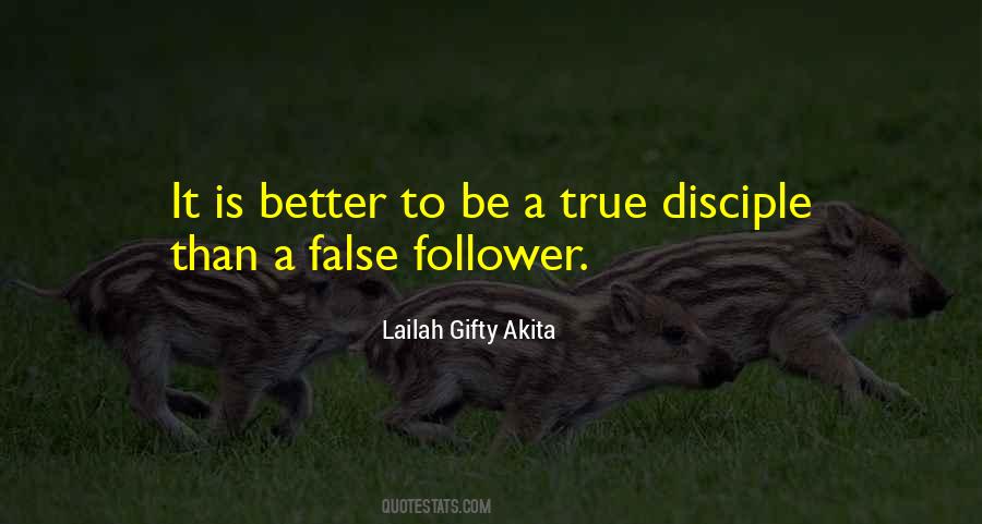 Quotes About True Disciples #1630165