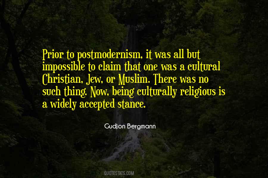 Culturally Religious Quotes #319680