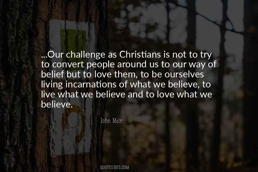 Us Christians Quotes #1128223