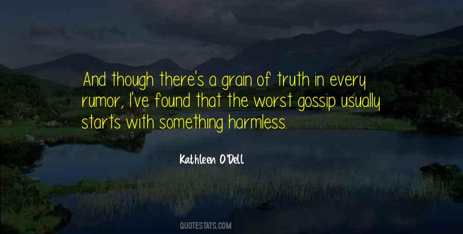 Quotes About Gossip And Rumors #102705