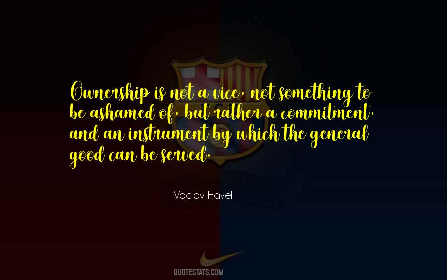 Quotes About Ownership #994170