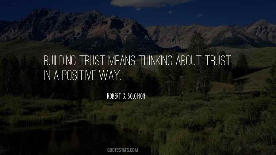 Quotes About About Trust #1101663