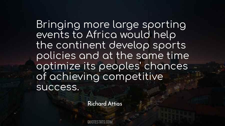 Quotes About Sporting Success #989164