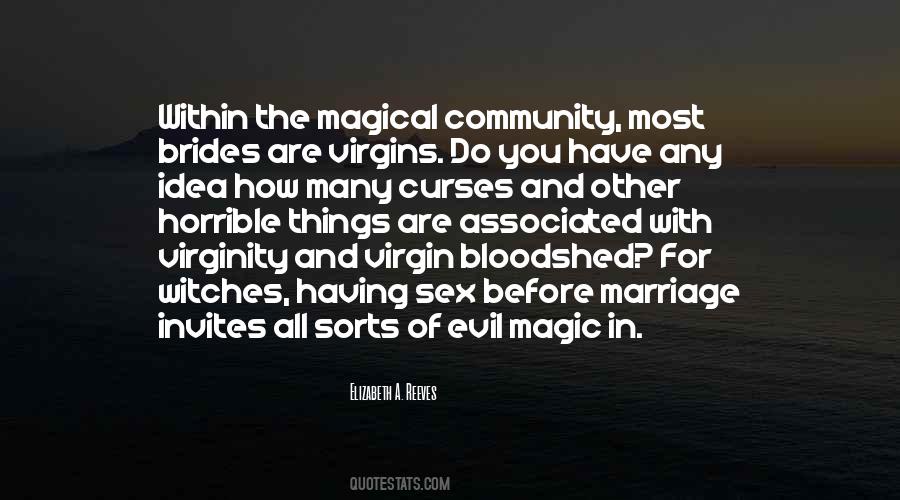 Quotes About Witches And Magic #911654