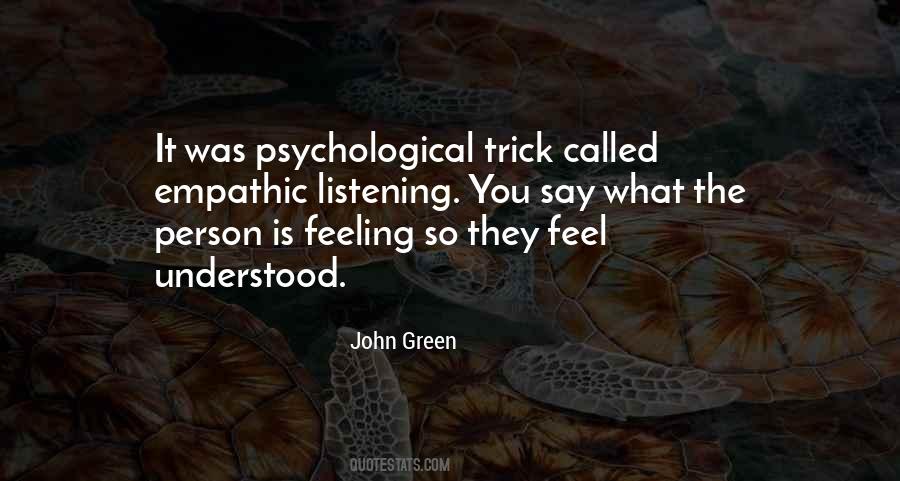 Empathic Person Quotes #1217345
