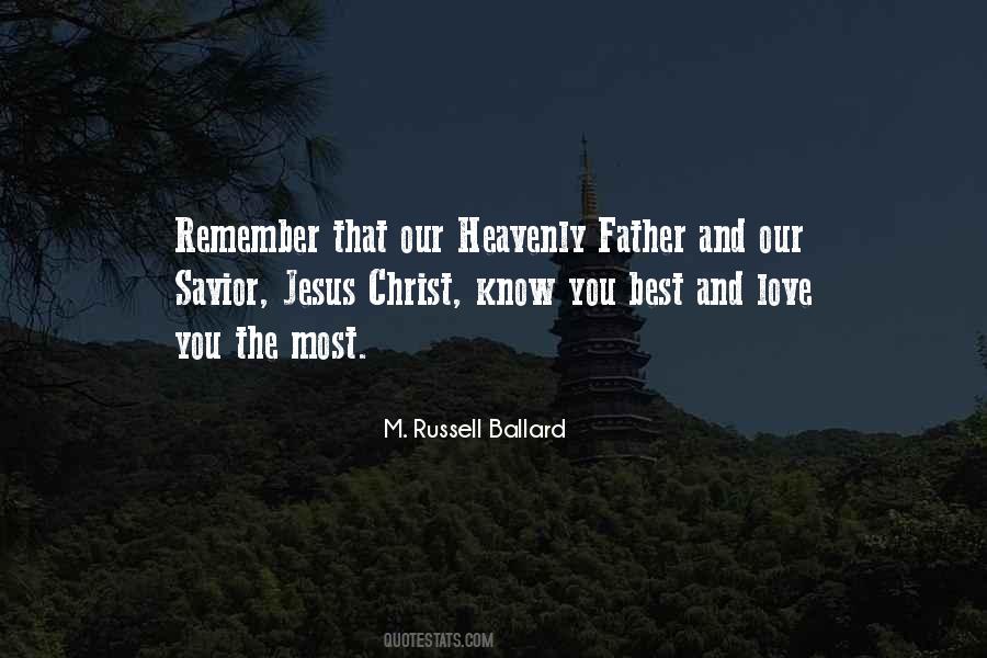 Quotes About Our Heavenly Father #1408079