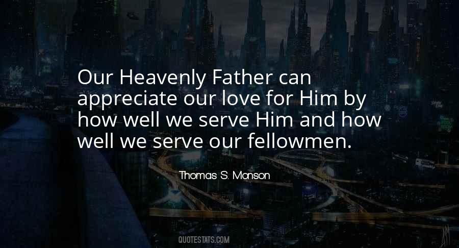 Quotes About Our Heavenly Father #1562857