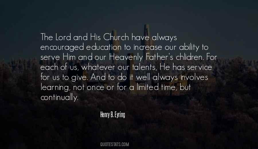 Quotes About Our Heavenly Father #620463