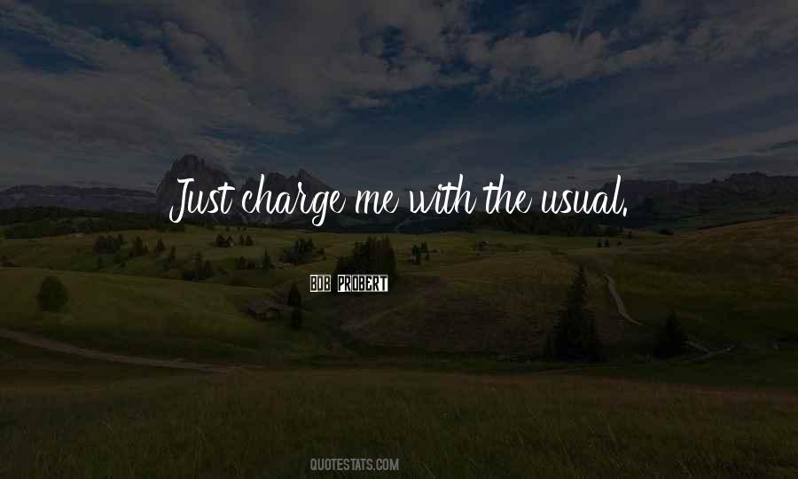 Just The Usual Quotes #131499
