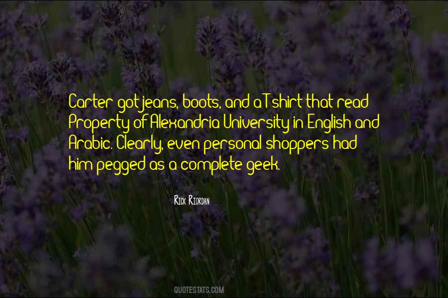 Pegged Jeans Quotes #1446640