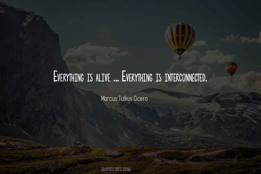 Everything Is Interconnected Quotes #692240