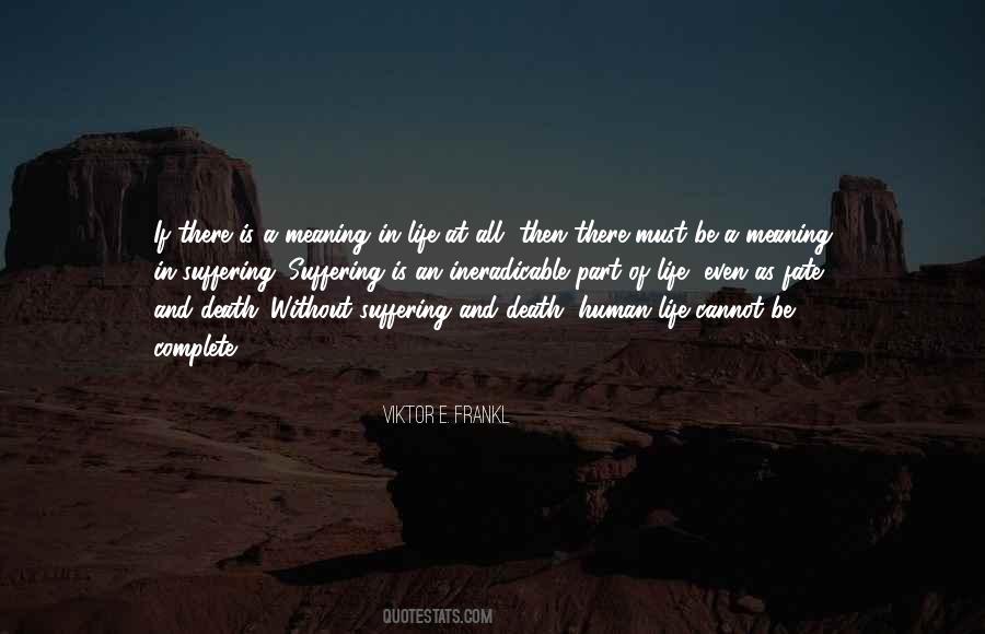 Quotes About Meaning Of Life And Death #749107