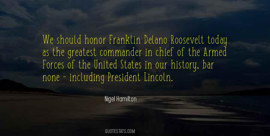 Quotes About Commander In Chief #116561
