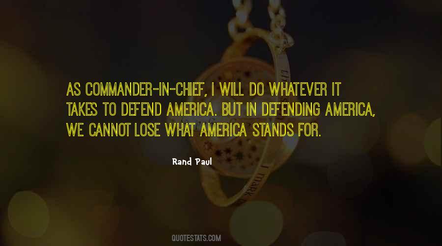 Quotes About Commander In Chief #1366927