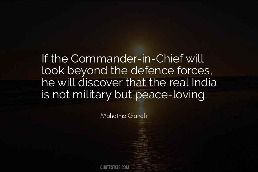 Quotes About Commander In Chief #810490