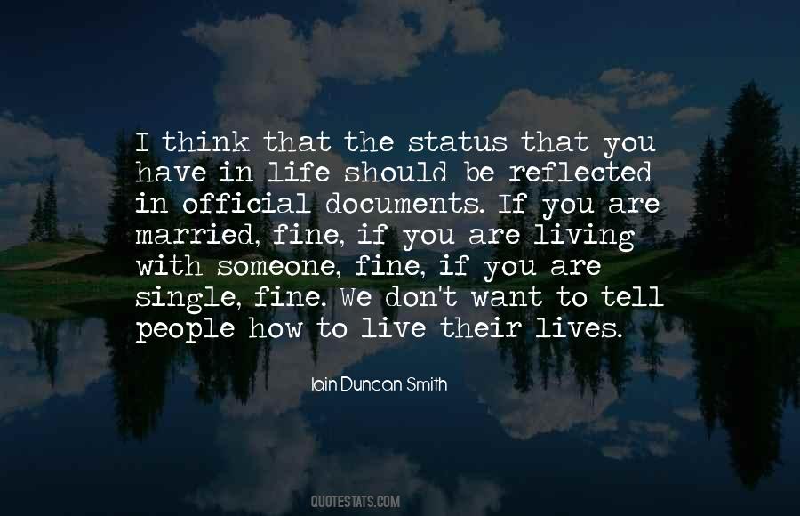 Quotes About Status In Life #273302