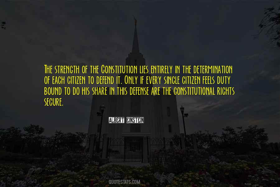 Quotes About Our Constitutional Rights #381787