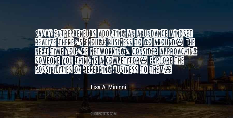 Quotes About Business Networking #1416838
