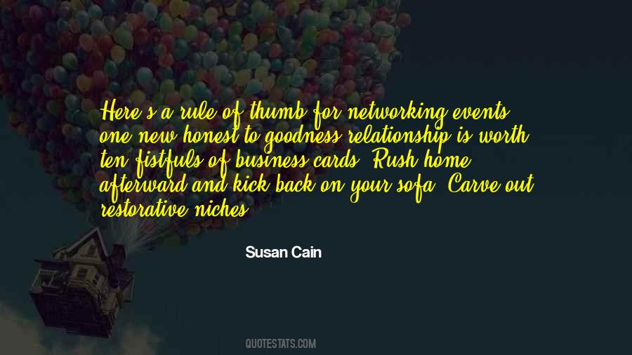 Quotes About Business Networking #384789