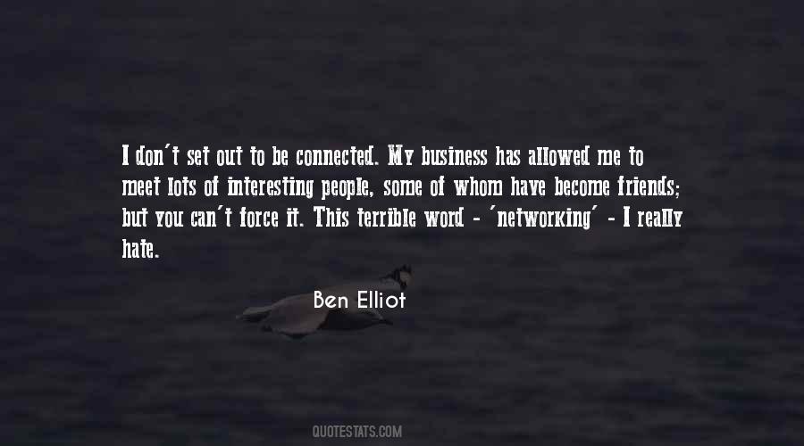 Quotes About Business Networking #687536