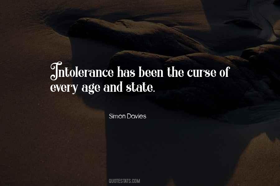 Quotes About Intolerance #1042904