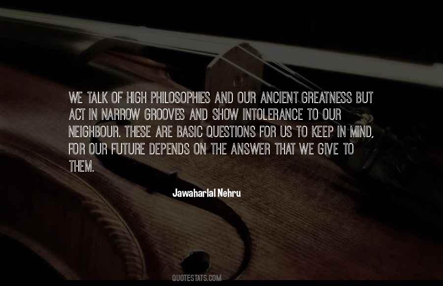 Quotes About Intolerance #1103826