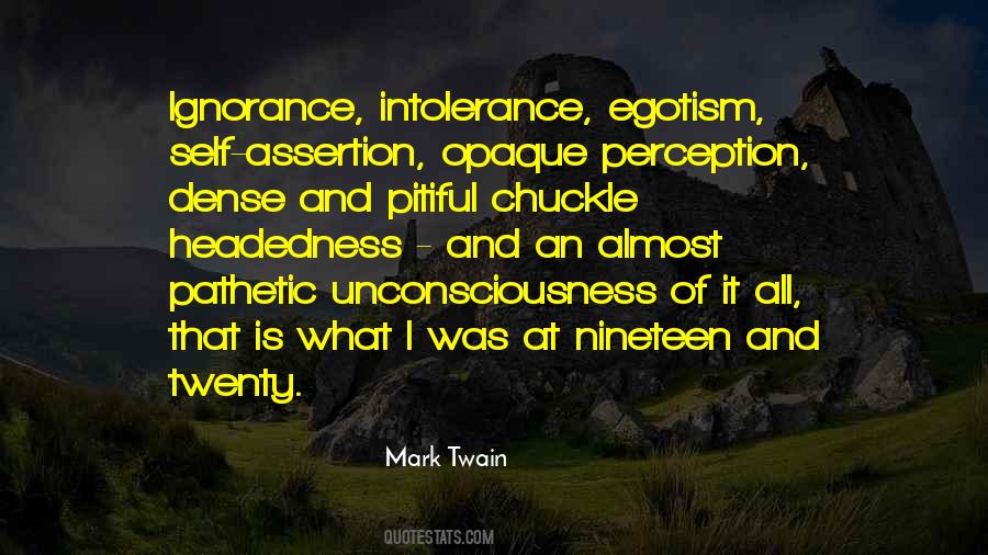 Quotes About Intolerance #1110981