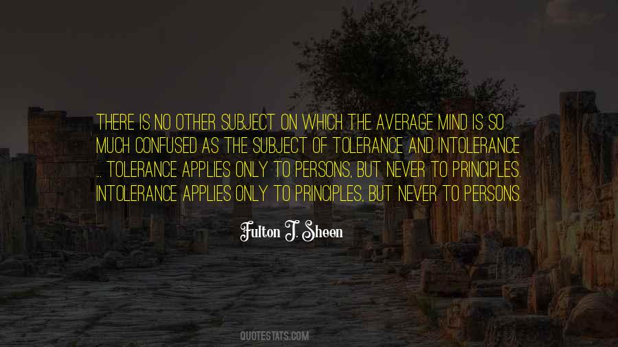 Quotes About Intolerance #1172813