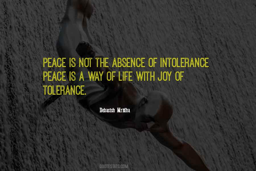 Quotes About Intolerance #1235533