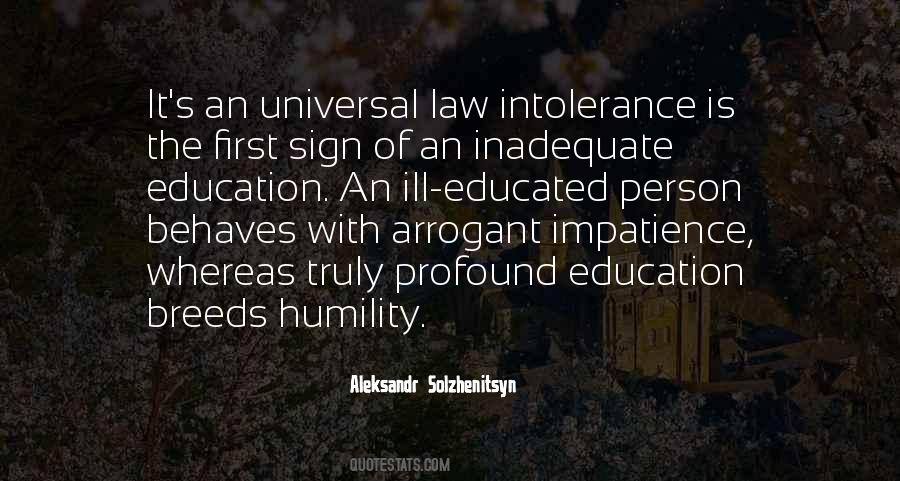 Quotes About Intolerance #1292816