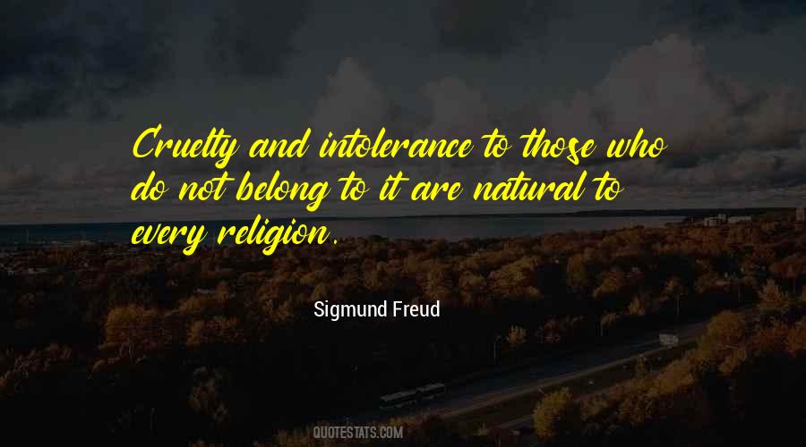 Quotes About Intolerance #959609