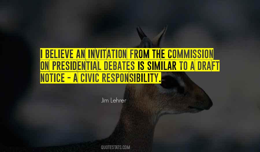 Quotes About Our Civic Responsibility #876431