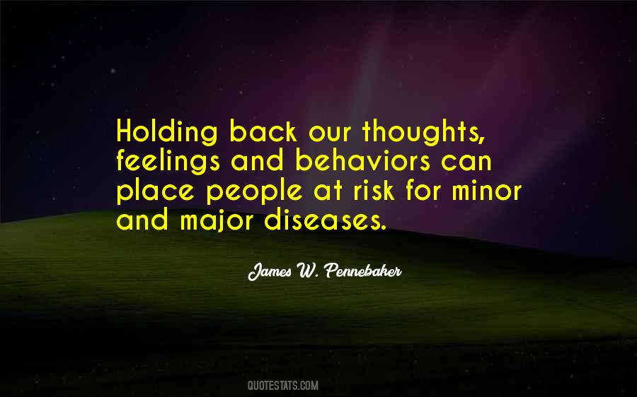 Quotes About Holding Back Feelings #1375414