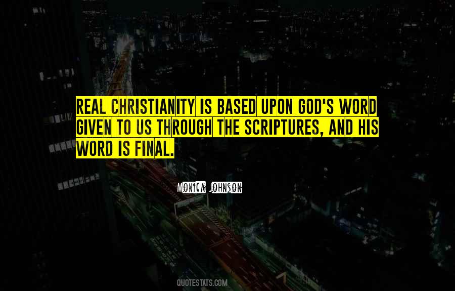 Real The Word Quotes #288212