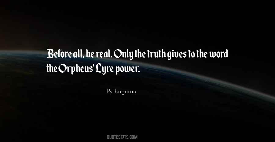 Real The Word Quotes #923237