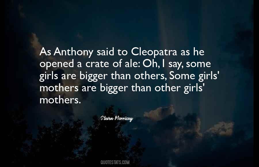 Anthony Cleopatra Quotes #132535