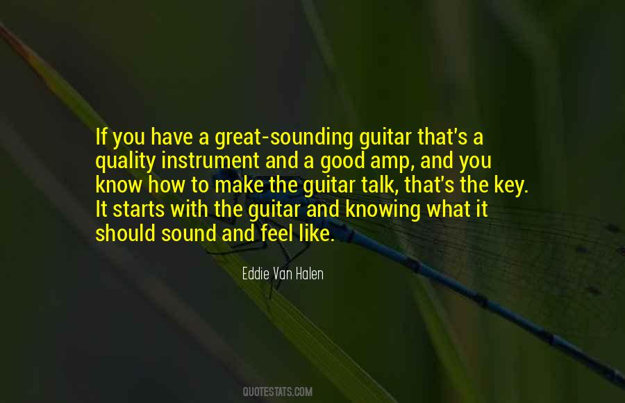 Quotes About Sound Quality #1385753