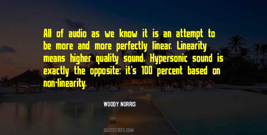 Quotes About Sound Quality #1841013