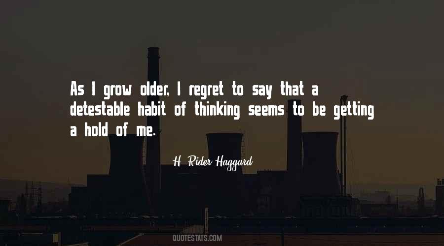 Quotes About I Regret #1086606