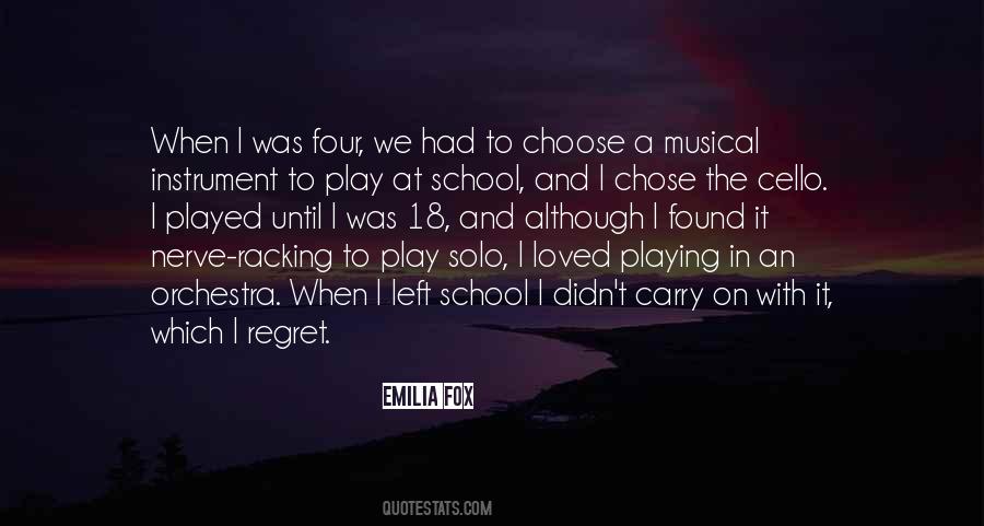 Quotes About I Regret #1318472