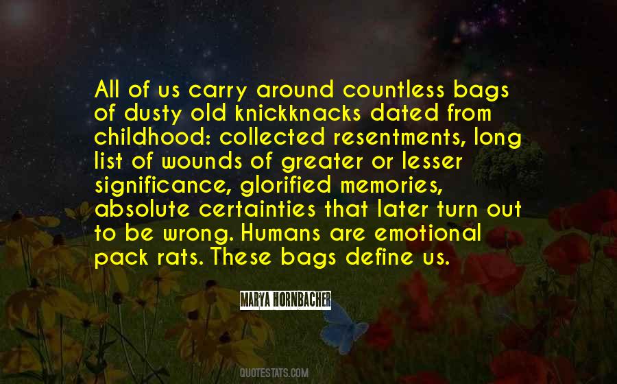 Quotes About Our Childhood Memories #202989