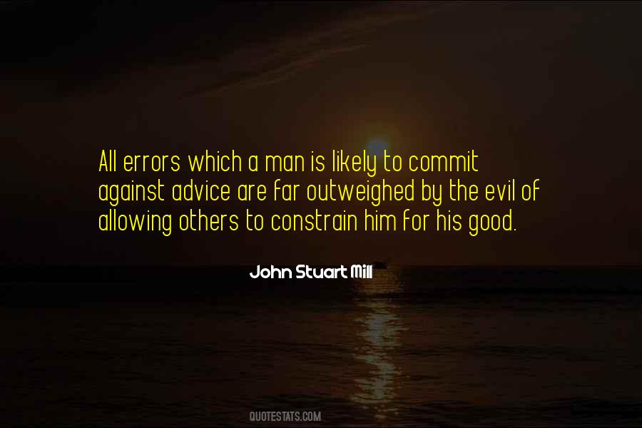 Quotes About Allowing Evil #428451
